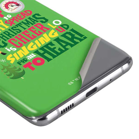 Elf Spread Christmas Cheer Galaxy S20 Plus Skin